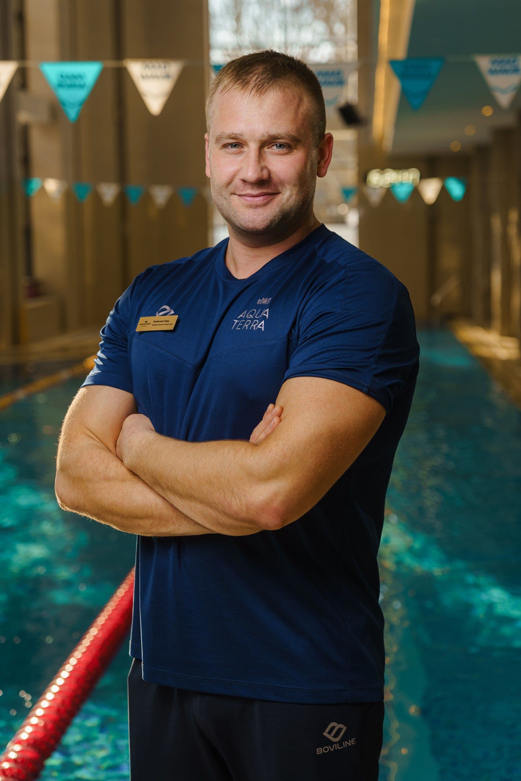 Oleg Derihvost Swimming pool manager
