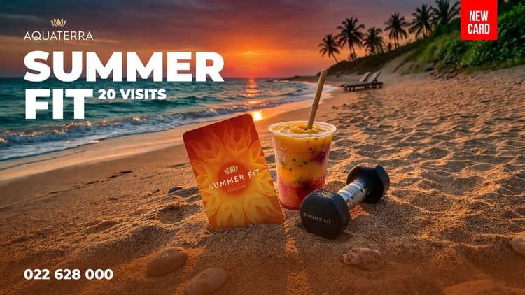 SUMMER FIT — специальная летняя карта Aquaterra  